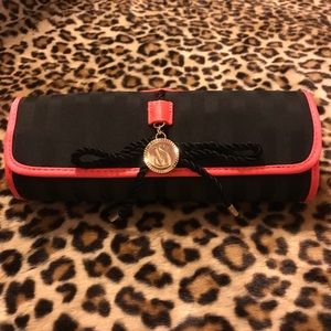 Victoria’s Secret Pink and Black cosmetic case